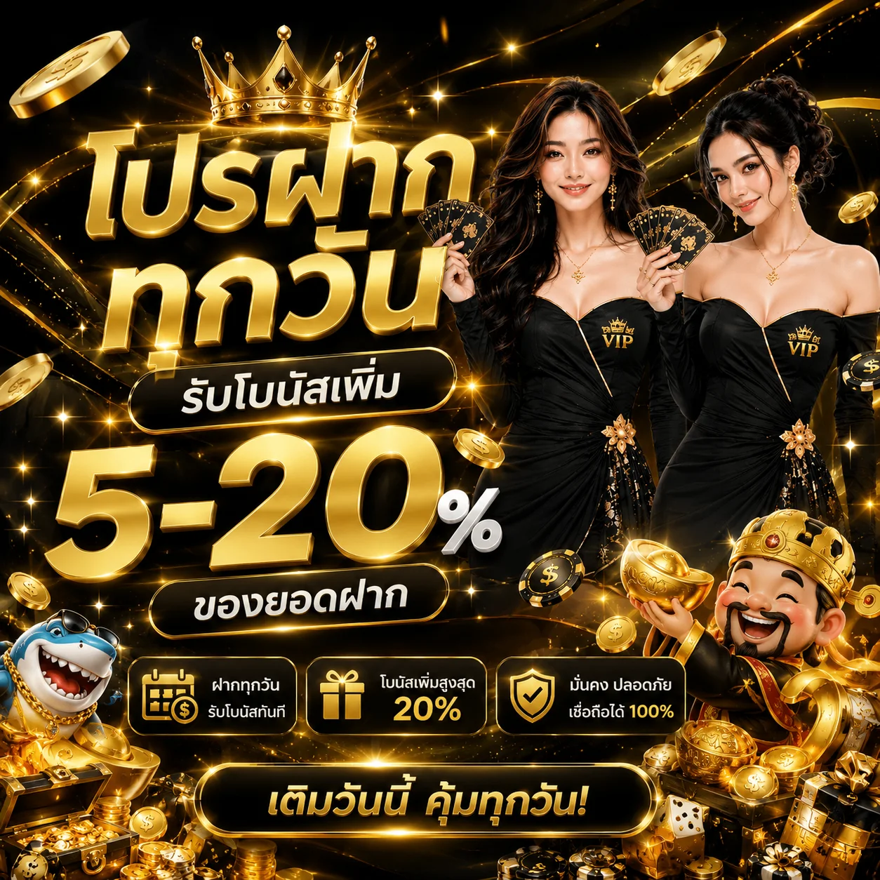 โปรโมชั่นแนะนำเพื่อน SA Gaming รับโบนัสเพิ่ม	